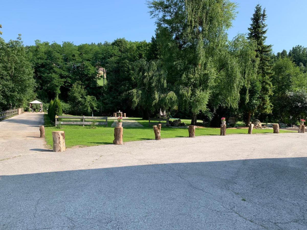 Landgasthof Steinmuehl Hofbauer Fruehstueckspension Und Campingplatz Hotel Waidhofen an der Ybbs Exterior foto