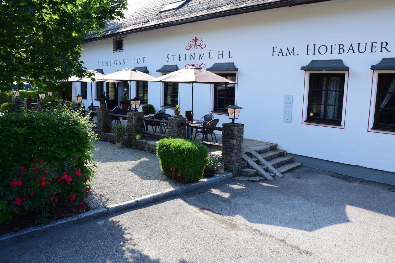 Landgasthof Steinmuehl Hofbauer Fruehstueckspension Und Campingplatz Hotel Waidhofen an der Ybbs Exterior foto